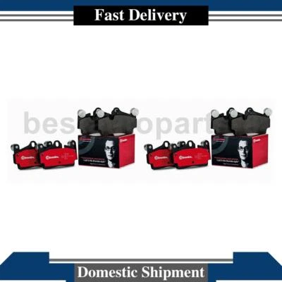 Juego de pastillas de freno delanteras traseras Brembo para Land Rover Range Rover 2014 2015 2016 Foto 1 de 4