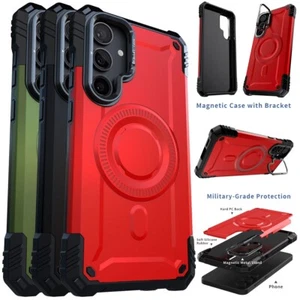 Funda protectora resistente a prueba de golpes con soporte para Samsung Galaxy S25/Plus/S25+ Ultra 5G - Imagen 1 de 30