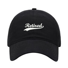 Baseball Cap Men Retired Embroidered Washed Cotton Dad Hat Baseball Caps