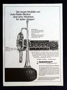 Becker Mexico, Europa, Monte Carlo, Radio originale Werbung aus 1966 - Bild 1 von 1