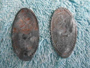 RARAS MONEDAS DE CENTAVO ALARGADAS YMCA War Games 1996. ¡ROTO! - Imagen 1 de 11