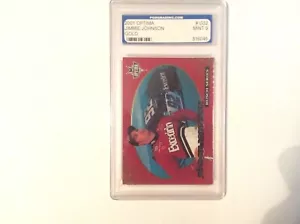 2001 Optima Jimmie Johnson Gold PGS 9 Graded Card - Picture 1 of 3