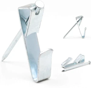 100 Lb Picture Hangers for Drywall - Heavy Duty Mirror and Picture Hanger Hooks - Picture 1 of 11