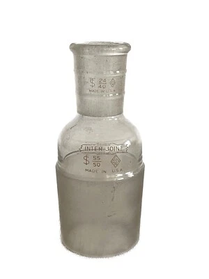 SGA Glass 24/40 Outer to 55/50 Inner Joint Reducing Enlarging Adapter B - Image 1 of 4