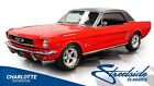 1966 Ford Mustang Coupe classic vintage chrome coupe American muscle sports car 2 door automatic transmi