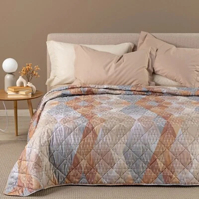 Copriletto Trapuntato Caleffi Una piazza e mezza in microfibra Art. Fusion - Immagine 1 di 4