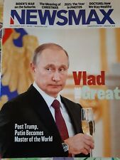 Newsmax Magazine NEW Dec 2021 Vlad Biden Health Year in Photos American 