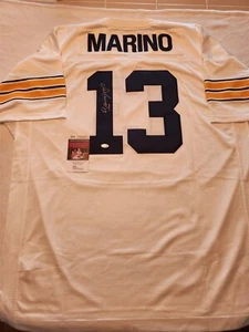 DAN MARINO signed PITT PANTHERS authentic jersey JSA COA SIZE 56 DOLPHINS - Picture 1 of 4