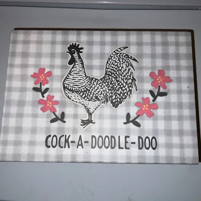 Ashand Decorative BOX magnetic close Rooster pink country Secret Storage NEW - Image 1 of 4