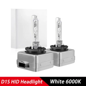 For Cadillac DTS 2006-2011 6000k D1S HID Headlight Bulb Low & High Beam Set of 2 - Picture 1 of 12