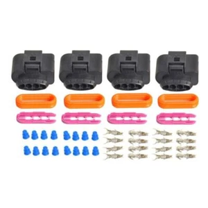 Automotive Ignition Coil IC39 Plug Connector Kit Fit for Audi A4 A6 A8 VW - Picture 1 of 6