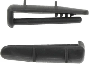 Quality Replacements 2 x To Fit BEKO DWD5411W DISHWASHER BASKET RAIL CAPS REAR - Picture 1 of 1