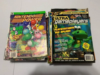 Vintage Video Game Magazine Lot Nintendo Power Gamepro Large Lot Foto 1 de 3