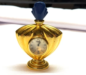 Orologio al quarzo bottiglia profumo Timex miniatura, batteria nuova - Foto 1 di 4