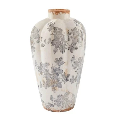 Jarrón botánico antiguo Maison de 13,4 pulgadas Foto 1 de 4