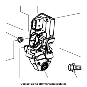 2009 Chevrolet Lumina S Right Front Door Latch Lock Actuator Used OEM 92215256 - Bild 1 von 13