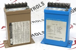 RIS CCC-1B Current Transducer 0–5A 4–20mA 85–150VAC 60Hz ±0.25% Brown/Blue Case - Picture 1 of 4