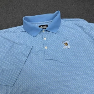 Polo US Open Hombres XL Azul Cuadros Ashworth 2007 Oakmont Golf Aire Libre - Imagen 1 de 12