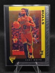 2019-20 Panini Chronicles Flux Basketball #583 Coby White Base Rookie Card - Bild 1 von 2