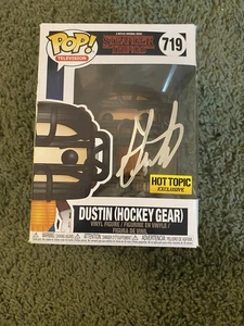 Gaten Matarazzo signed handsigniert Funko Pop Stranger Things Dustin - Bild 1 von 1