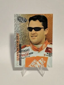 Tarjeta Tony Stewart #20 Home Depot Press Pass Trackside 2001 #MI 4/9 IMAGEN ESPECULAR - Imagen 1 de 2