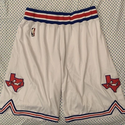 San Antonio Spurs ABA Chaps HWC Rev30 Adidas NBA Team Issued Authentic Shorts L2 - Image 1 of 4