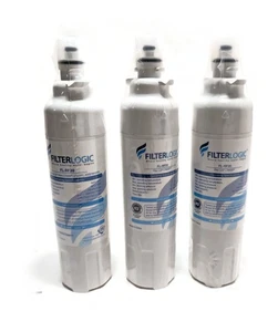 FilterLogic Refrigerator Water Filter Replacement for LG LT800P - Pack of 3 - Picture 1 of 5