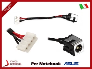 Conector de Alimentación Y Cable Dc POWER JACK PJ246 ASUS K40 X70A PJ-AS-CC6-K50 - Imagen 1 de 1