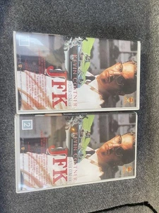 JFK VHS video tapes set vintage Kevin Costner Japanese version subtitles used - Picture 1 of 4