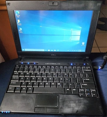 Мини-ноутбук Dell Latitude 2110 Intel Atom N470 1,83 ГГц 2 ГБ RAM Windows 10 - Изображение 1 из 4