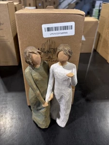 Willow Tree By My Side Sisters Sculpture Collection Hand Painted Figure Resin - Picture 1 of 3