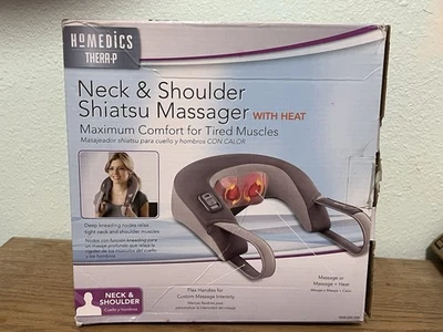 Masajeador Shiatsu Cuello y Hombros Homedics Thera-P con Calor NUEVO Foto 1 de 3
