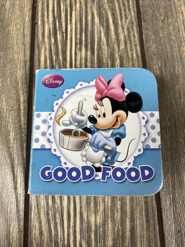 Disney Good Food Blue Minnie Mouse Mini Book 2012 Cover