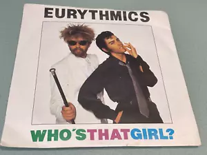 Eurythmics - Who's That Girl - Vinyl Record 7" Single - 1983 RCA DA 3 - Picture 1 of 4