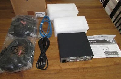SwitchView 2-Port Dual-head/Dual-link DVI KVM w/Audio, 3-Port USB Hub & Cables - Image 1 of 4
