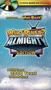 Who Rules? Almighty Edition DVD Player New Boxed Faith Based Trivia Game - Picture 1 of 2