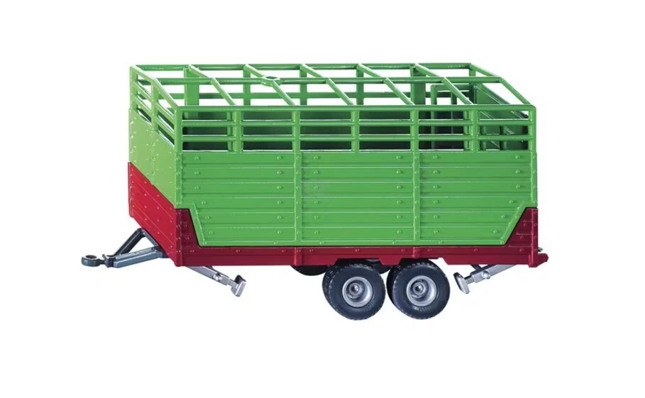 Siku Green And Red Kramp Live Stock Trailer 1:32 Scale Model Toy  Christmas - Image 1 of 1