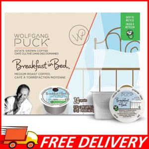 Wolfgang Puck Coffee Single Serve Capsules For Keurig Breakfast in Bed, 24 Count - Picture 1 of 10