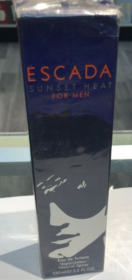 Sun Set Heat By Escada For Men 3.3oz/100ml EDT Natural Spray No Cellphane - Image 1 of 1