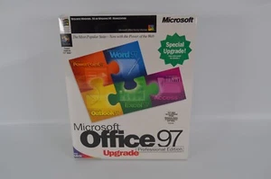 Microsoft Office 97 Pro Edition Upgrade New Sealed PC - Picture 1 of 4