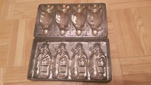 antique chocolate mold - Santa - Saint Nicholas - 1880/1900 - Picture 1 of 9