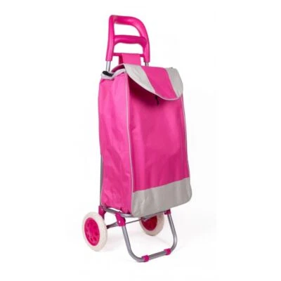 Carrello Spesa 2 Ruote Borsa Trolley Porta spesa 96 x 34 x 21 cm colore casuale - Immagine 1 di 4