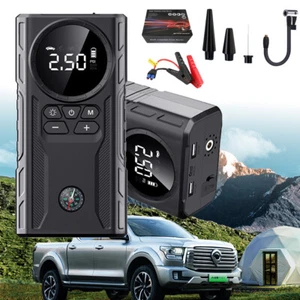 39800mAh Car Jump Starter Booster Jumper Box Tire Inflator Compressor Air Pump - Picture 1 of 20