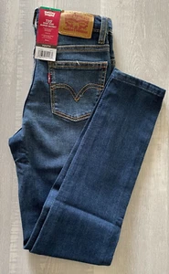 Levi's Youth Girls 720 High Rise Super Skinny Stretch Jeans Size 8 New With Tags - Picture 1 of 8