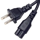 6ft Power Cord Cable for SAMSUNG TV UN32EH5300 UN32F6300 UN40KU6300 UN48H6350
