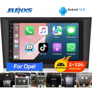 Für Opel Astra H Vectra Corsa C D Android 13 Autoradio CarPlay GPS NAVI RDS HiFi - Bild 1 von 19