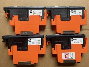 2 Sets (8) Virgin Genuine Entirely Used HP 881 Printheads for Remanufacturing - Picture 1 of 1
