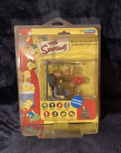 Excellent Condition Simpsons Playmates UK Stephen Hawking Figure W/ Case Rare - Picture 1 of 14