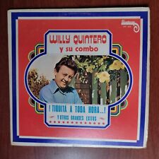 Willy Quintero Y Su Combo – Tiquita A Toda Hora - Vol. 2 [1975] Vinyl LP Cumbia