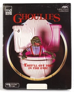 GHOULIES MVD LaserVision Collection (4K Ultra HD, Blu-Ray, Slipcover) NEW SEALED - Picture 1 of 3
